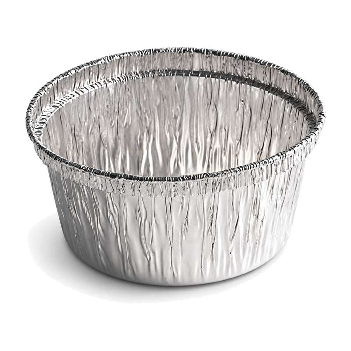 Gobelet rond plissé en papier aluminium Ø74mm H44mm 120ml - 1000Pcs