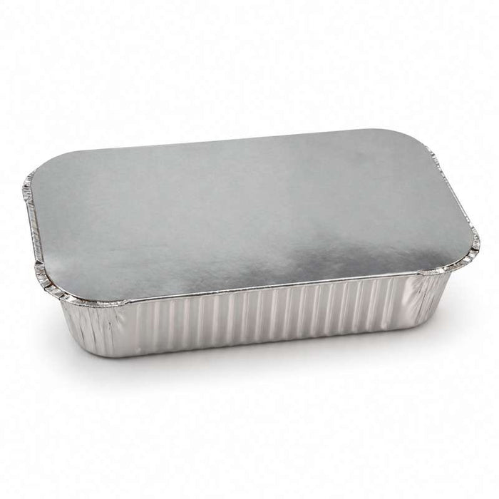 Opercule en carton pour barquette aluminium 192x98mm - 500Pcs