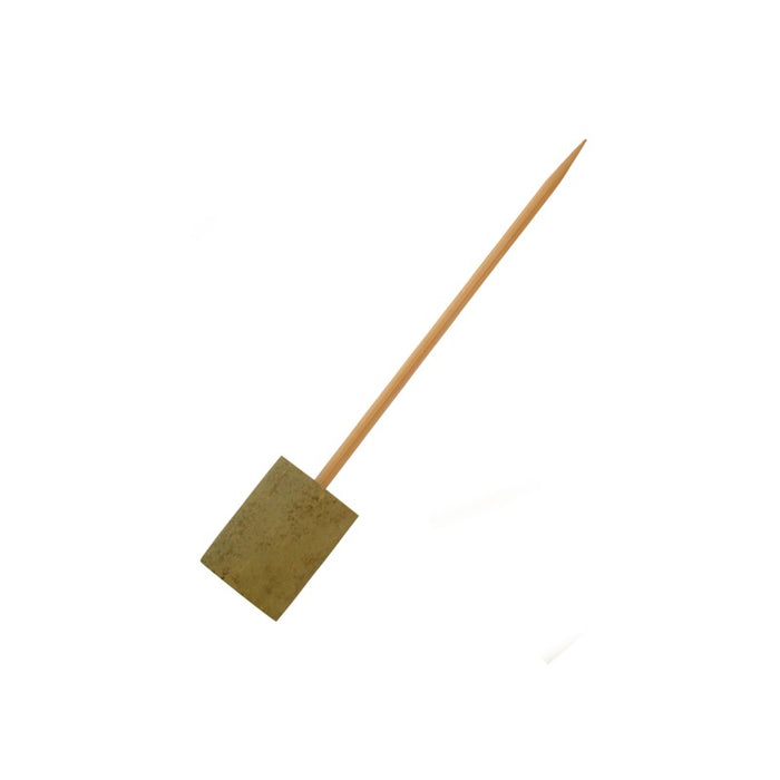 Pique bambou avec une extrémité en bloc en bambou  H150mm - 480Pcs