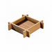 Mini plateau bambou carré "Hanako"  120x120mm H24mm-200Pcs