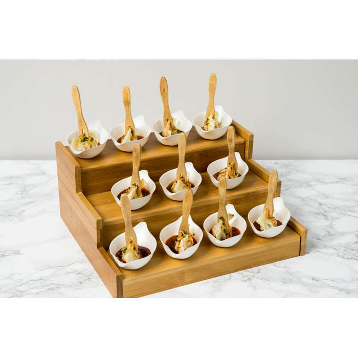 Mini fourchette "Kamala" en bambou 90mm - 500Pcs