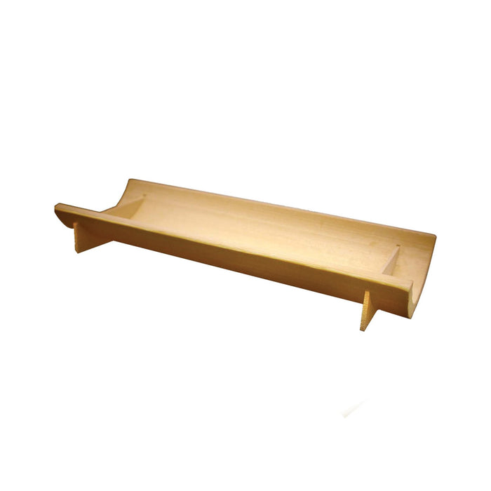Assiette socle demi bambou "Koshu"  150x60mm H23mm-200Pcs