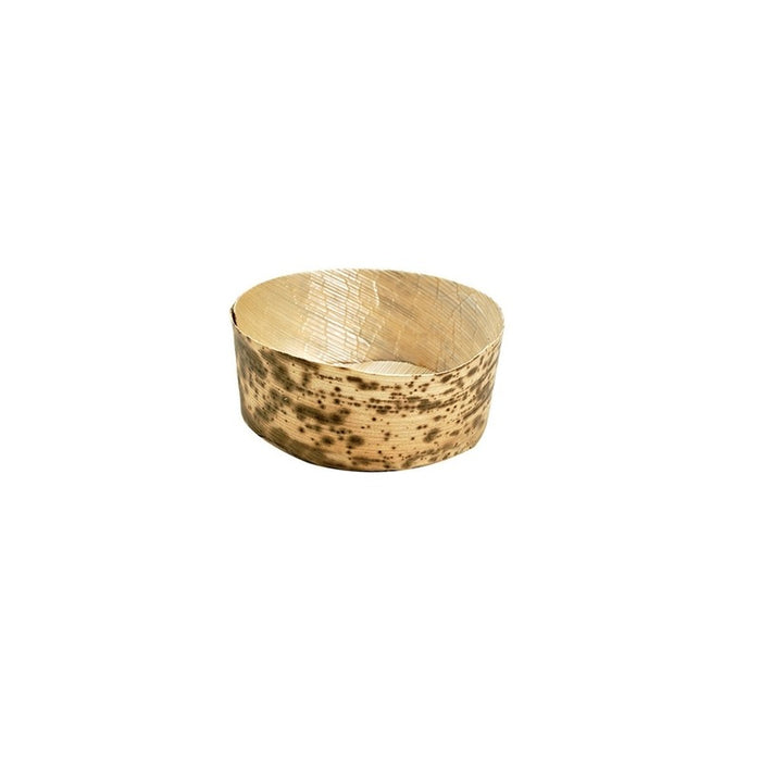 Panier rond en feuille de bambou Anno  H28mm 80ml-1000Pcs