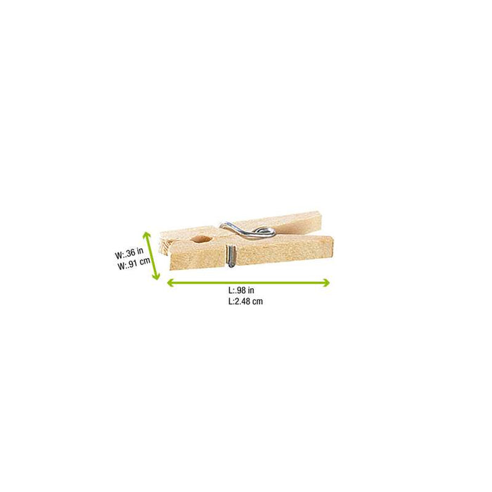 Mini pince à linge bois   H25mm-2000Pcs
