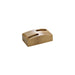 Mini socle bambou pour 2 pics "Shani"  60x35mm H20mm - 10Pcs