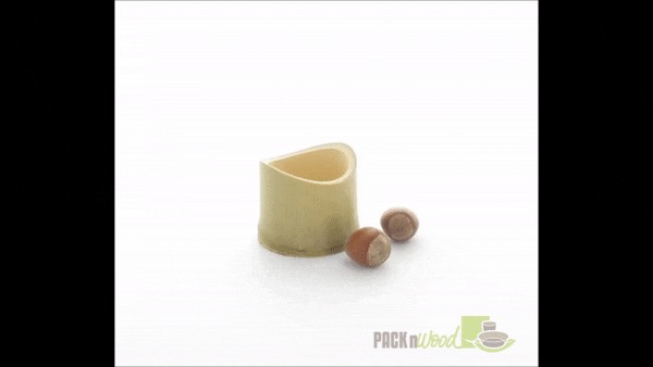 Petit pot bambou   H42mm 37ml-200Pcs