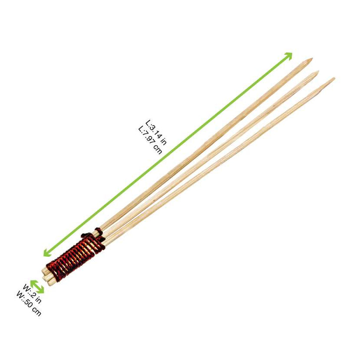 Pique bambou triple branches Teepi  H80mm-2000Pcs