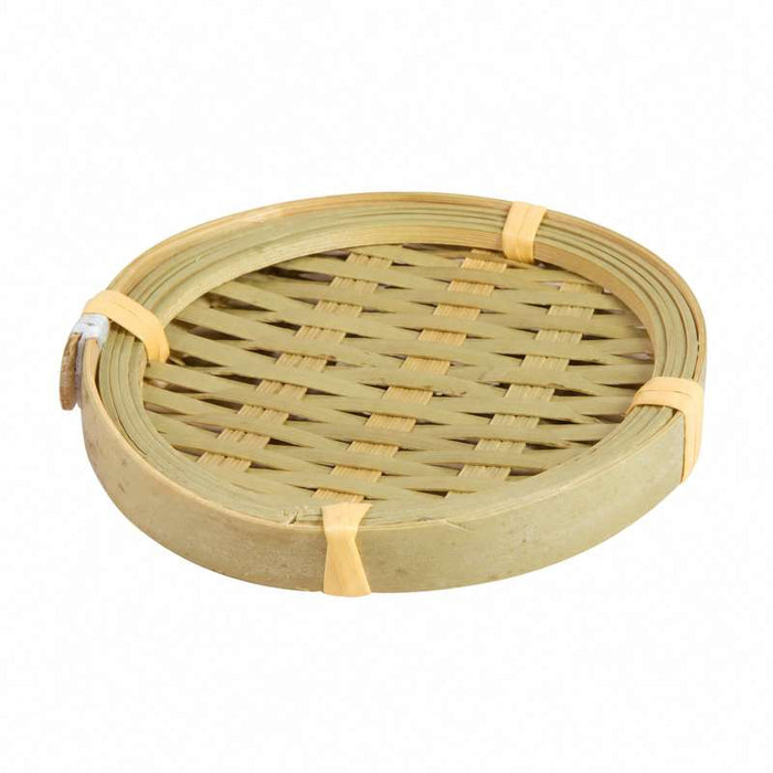 Support rond en bambou tressé "Yame" Ø60mm - 2000Pcs