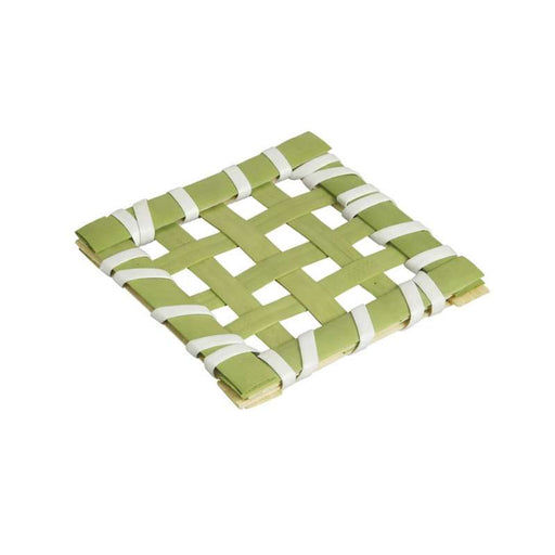 Carré bambou tressé "Ise" 50x50mm-200Pcs