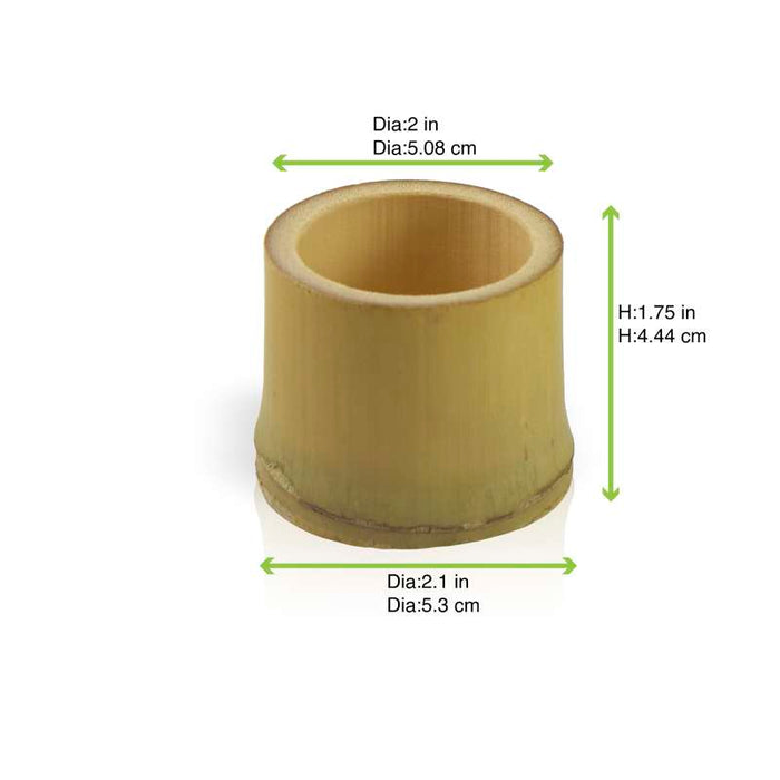 Gobelet bambou "Sapporo"  H45mm 44ml - 200Pcs