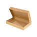 Boite plateau lunch carton brun  420x290mm H60mm-100Pcs