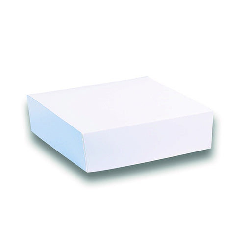 Boite pâtissière carton blanche  230x230mm H50mm - 50Pcs