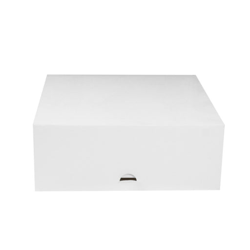Boîte pâtissière carton blanche 250x250mm H100mm-50Pcs