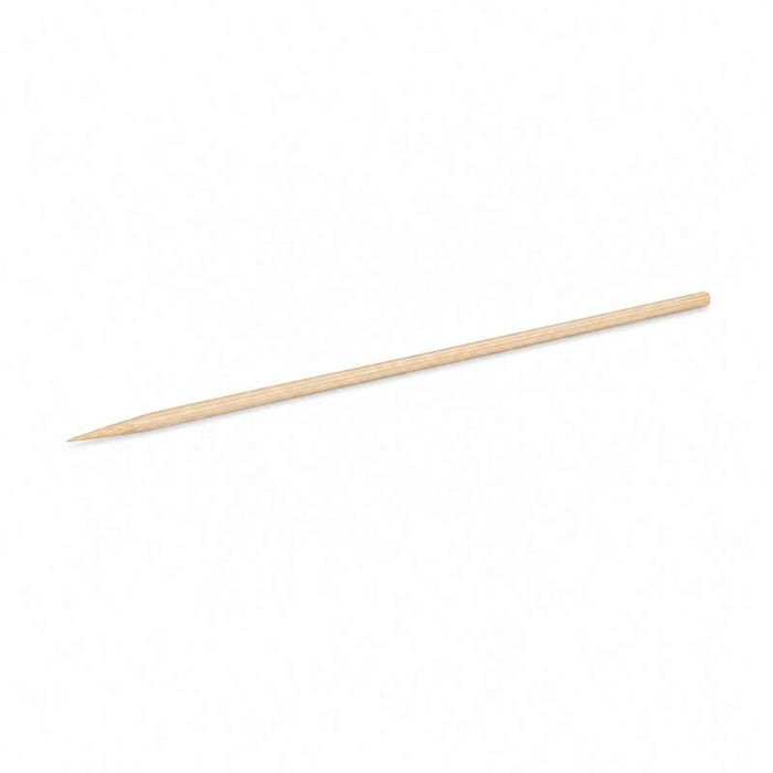 Brochette bois ronde   H300mm - 1000Pcs