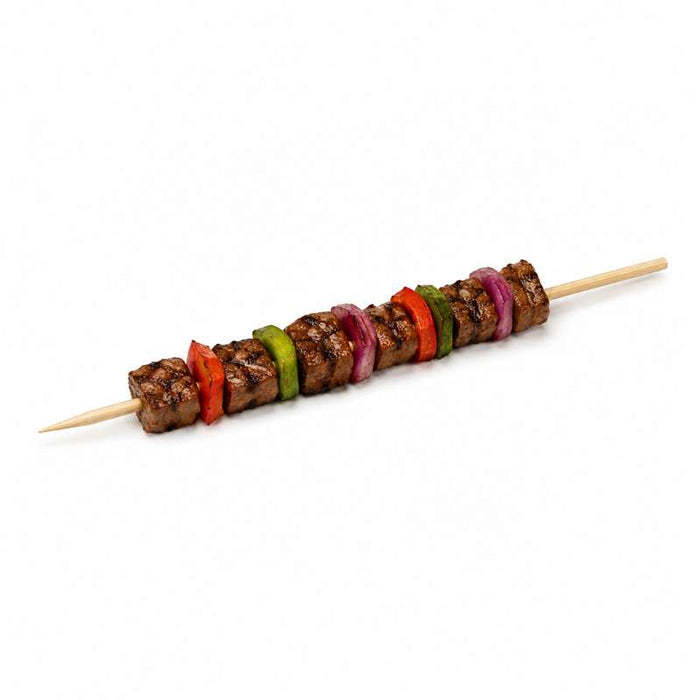 Brochette bois ronde   H200mm - 1000Pcs