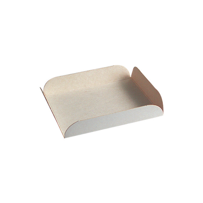 Carré rainé carton blanc  190x190mm H20mm-250Pcs