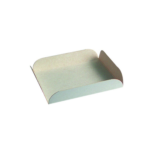 Carré rainé carton blanc  190x190mm H20mm-250Pcs