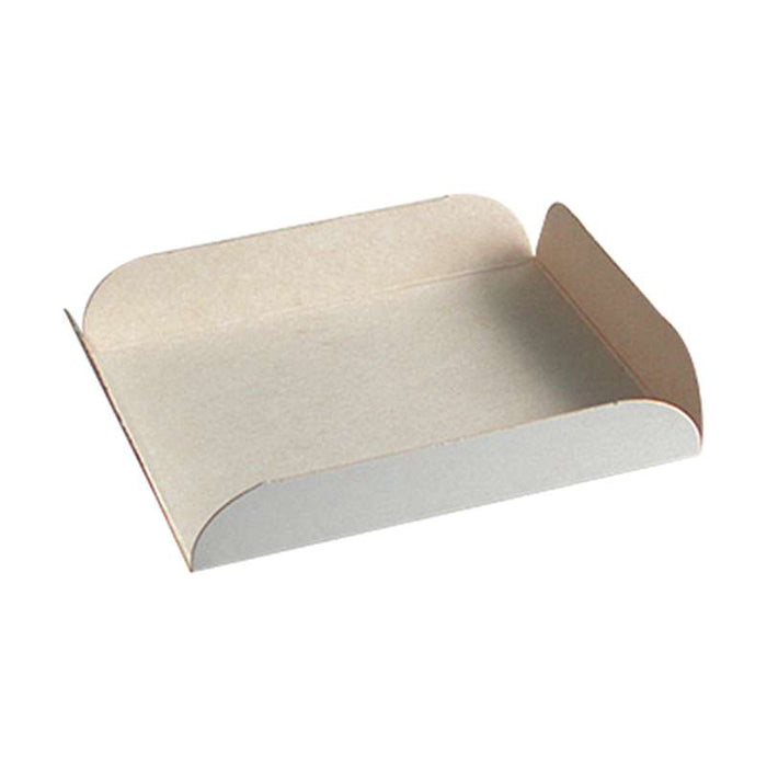 Carré rainé carton blanc  230x230mm H20mm-250Pcs