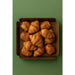 Rectangle rainé carton, décor bois 2 faces + couv. Pet  152,4x203,2mm H50,8mm-100Pcs