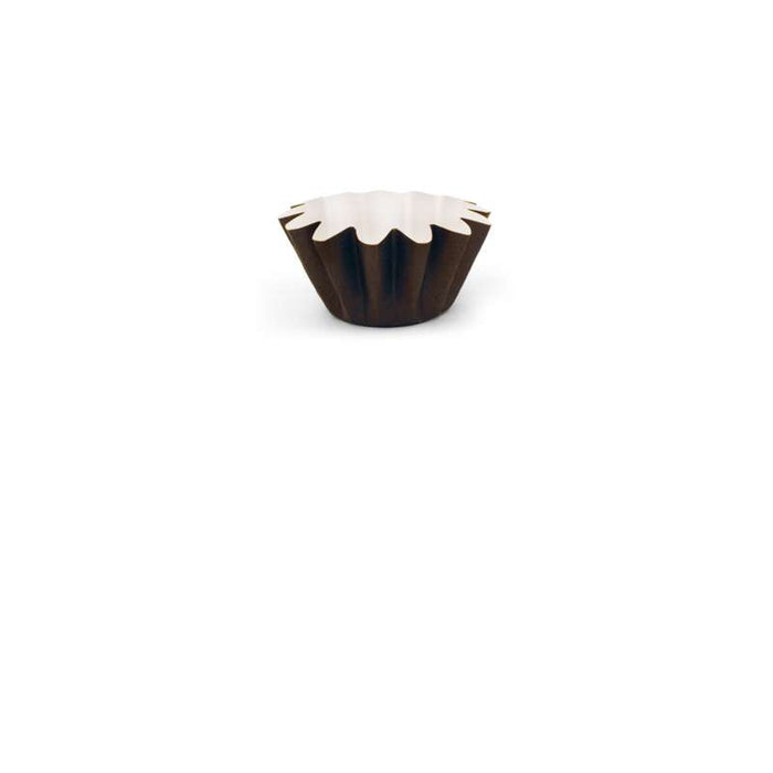 Caissette de cuisson en forme d'étoile, papier brun Ø80mm H65mm - 165Pcs