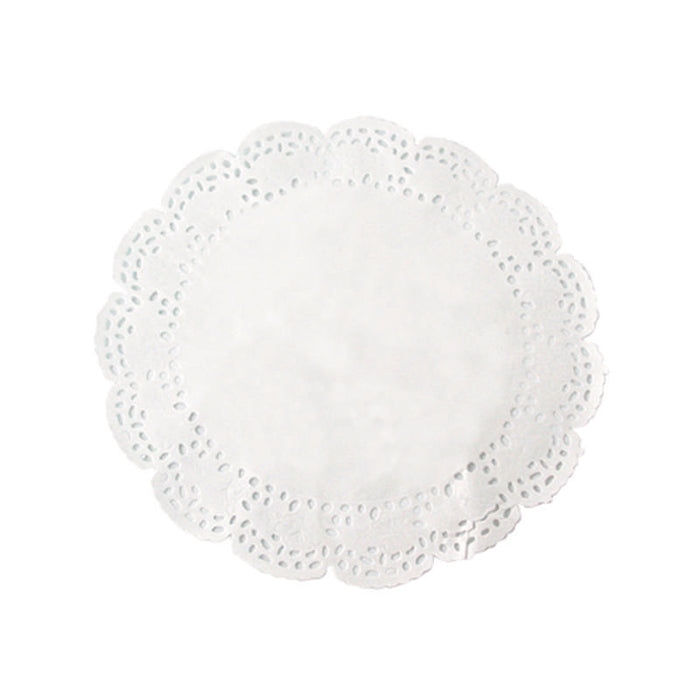 Dentelle ronde en papier blanc Ø190mm - 250Pcs