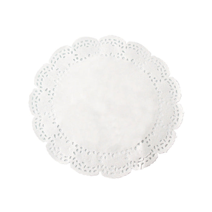 Dentelle ronde en papier blanc Ø250mm - 250Pcs