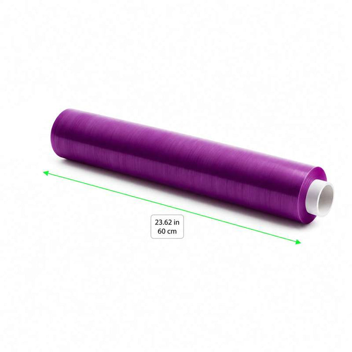 Film étirable alimentaire PVC 7,5 microns en rouleau 600mm x 300m - 4Pcs