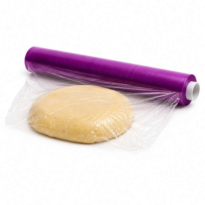 Film étirable alimentaire PVC 7,5 microns en rouleau 600mm x 300m - 4Pcs