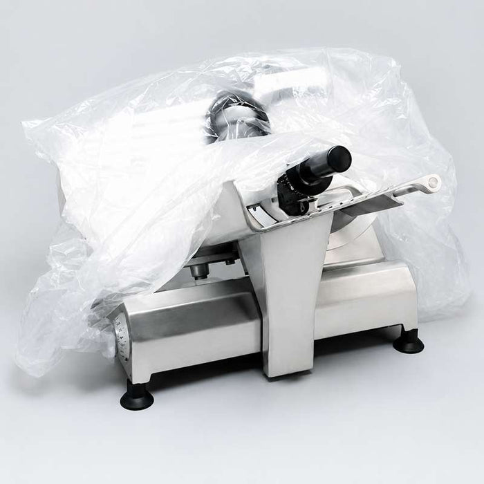 Housse transparente de protection pour trancheuse 620x500mm H750mm - 200Pcs