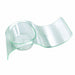 Mise en bouche  pot vague plastique PS vert transparente ?Gizmo?  100x40mm H24mm-200Pcs