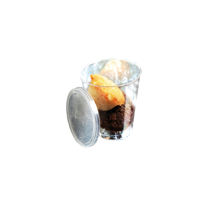 Couvercle PP translucide "Bodega"   H5mm-2000Pcs