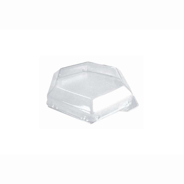 Couvercle PET transparent "Deva"  100x50mm H27mm-600Pcs