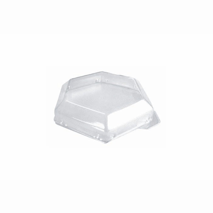 Couvercle PET transparent "Deva"  100x50mm H27mm-600Pcs
