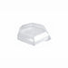 Couvercle PET transparent "Deva"  100x50mm H27mm-600Pcs
