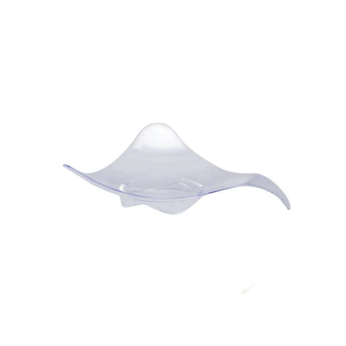 Mise en bouche plastique PS triangulaire "Triba" 80x80mm H20mm-600Pcs