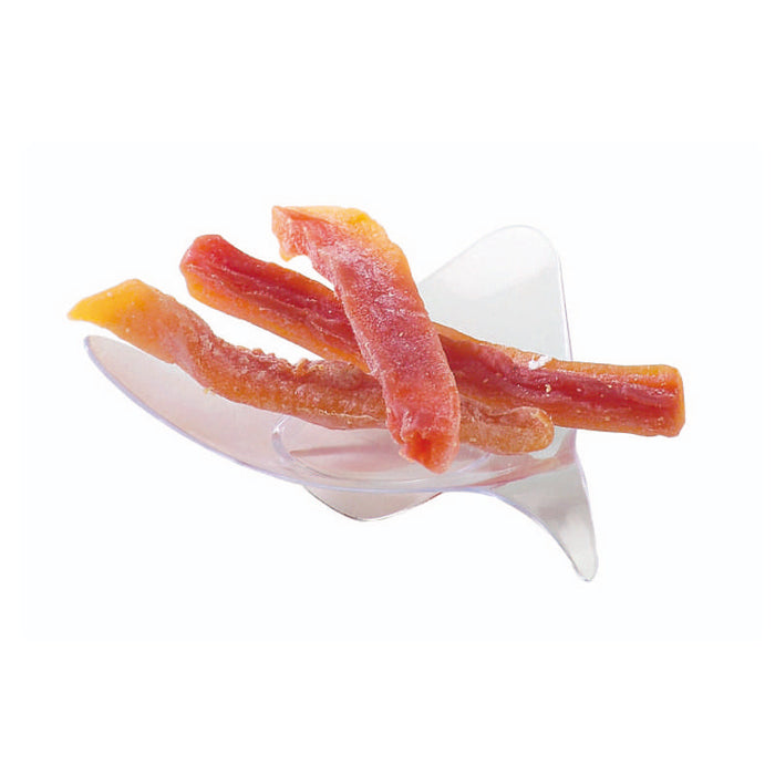 Mise en bouche plastique PS triangulaire "Triba" 80x80mm H20mm-600Pcs