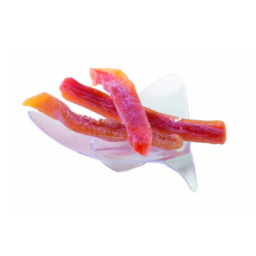Mise en bouche plastique PS triangulaire "Triba" 80x80mm H20mm-600Pcs