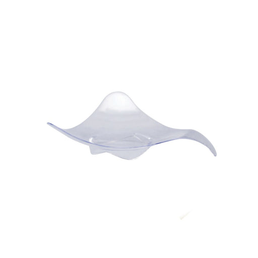 Mise en bouche plastique PS triangulaire "Triba" 80x80mm H20mm-600Pcs