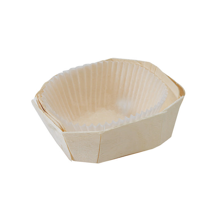 Moule de cuisson bois rond-300Pcs