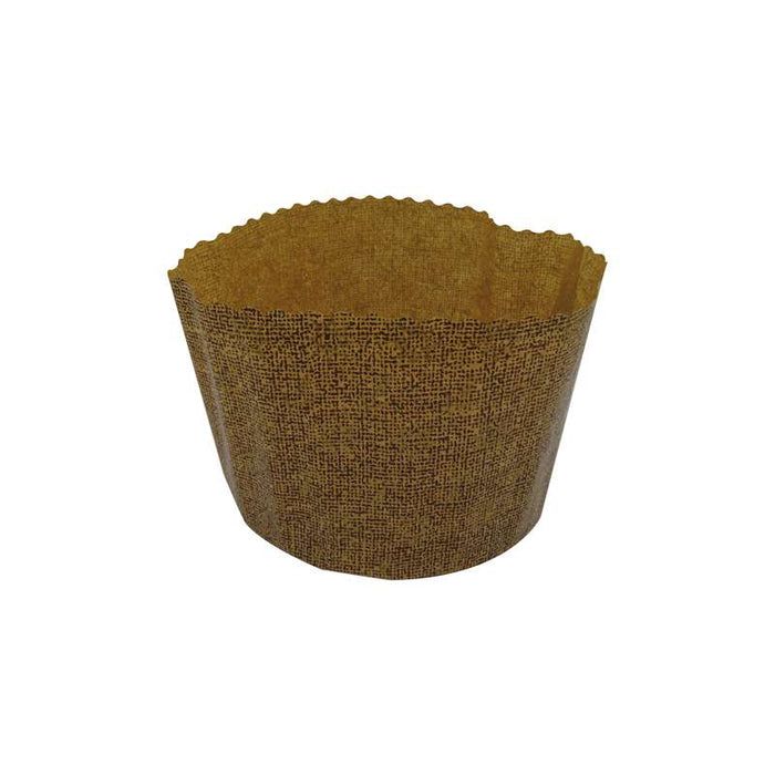 Moule panettone rond en papier, format bas Ø155mm H55mm - 540Pcs