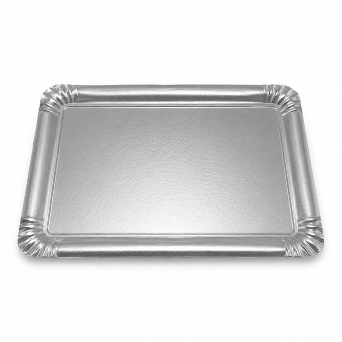 Plateau carton double face or intérieur argent extérieur  280x190mm-100Pcs