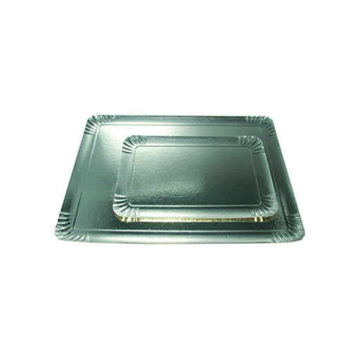 Plateau carton double face or intérieur argent extérieur  280x420mm-100Pcs
