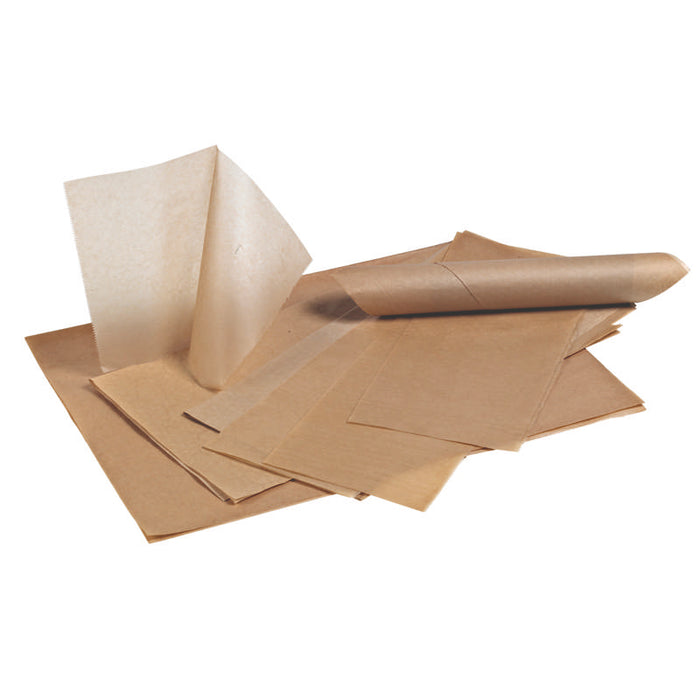 Papier alimentaire brun ingraissable  300x400mm H120mm-1Pcs
