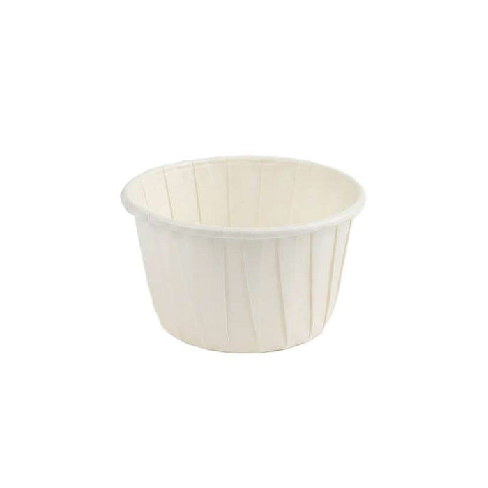 Pot papier plissé kraft avec Boite distributrice   H28mm 30ml-5000Pcs