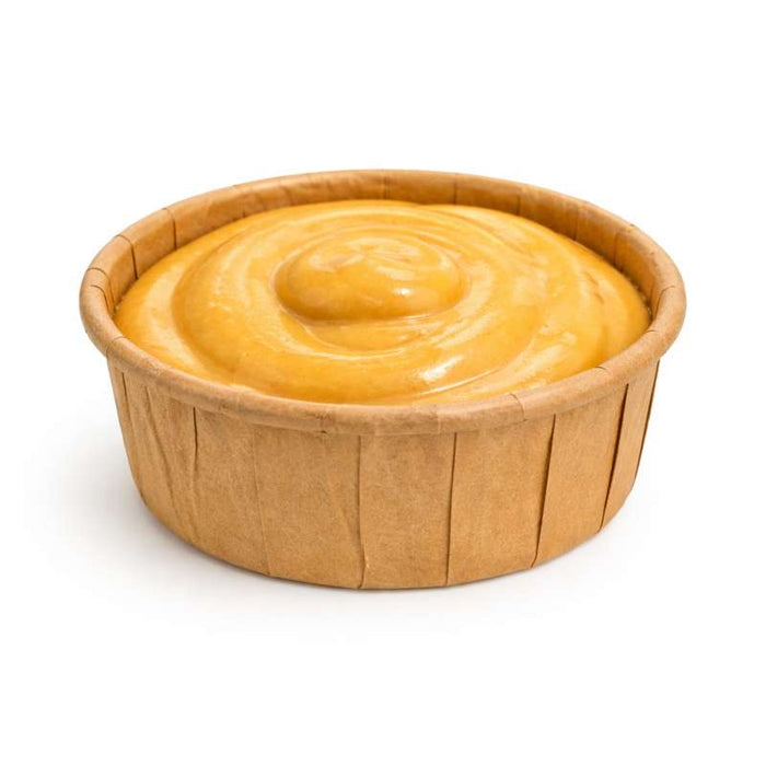 Pot plissé en papier kraft en boîte distributrice Ø75mm H30mm 120ml - 5000Pcs