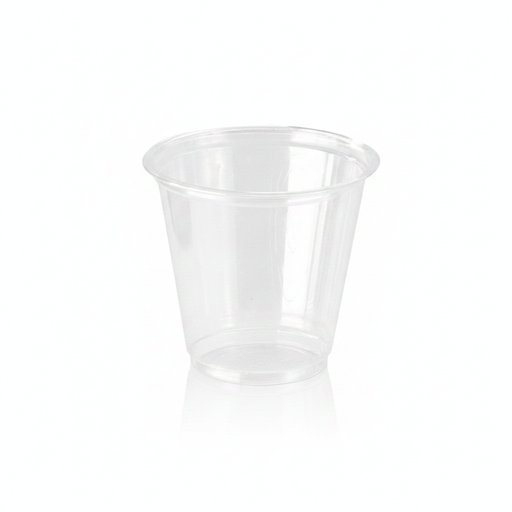 Pot plastique PET transparent  H68mm 150ml - 1000Pcs