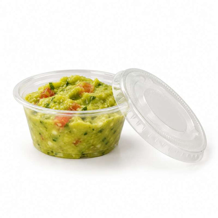 Couvercle transparent plat en plastique PET  H8mm-2500Pcs
