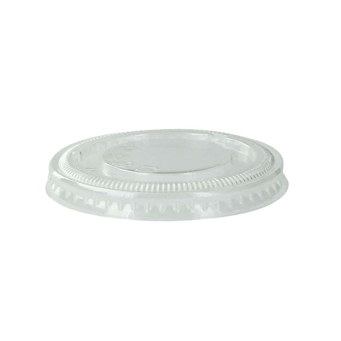 Couvercle transparent plat en plastique PET-2500Pcs