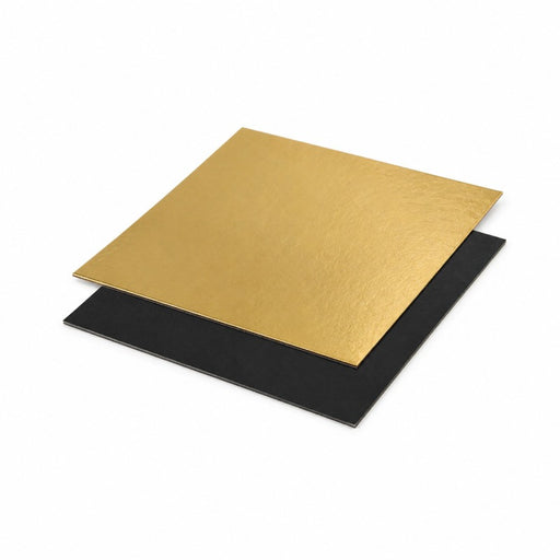 Plaque carton rectangulaire double face or noir  200x300mm-50Pcs