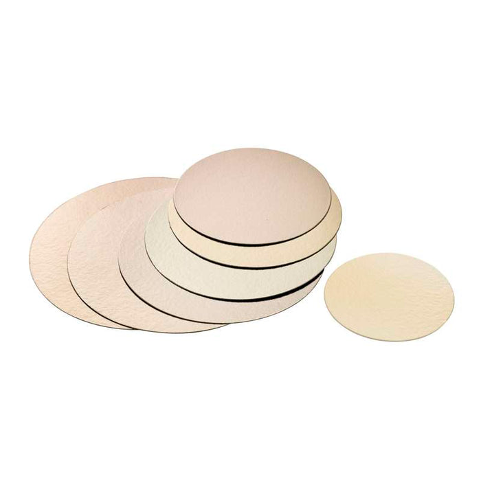 Rond en carton double face or et noir Ø320mm - 100Pcs